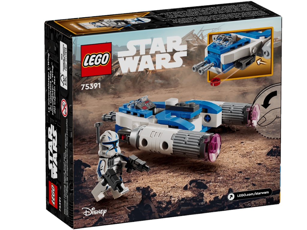 Конструктор LEGO Star Wars Микроистребитель Y-Wing Капитана Рекса, 99 деталей