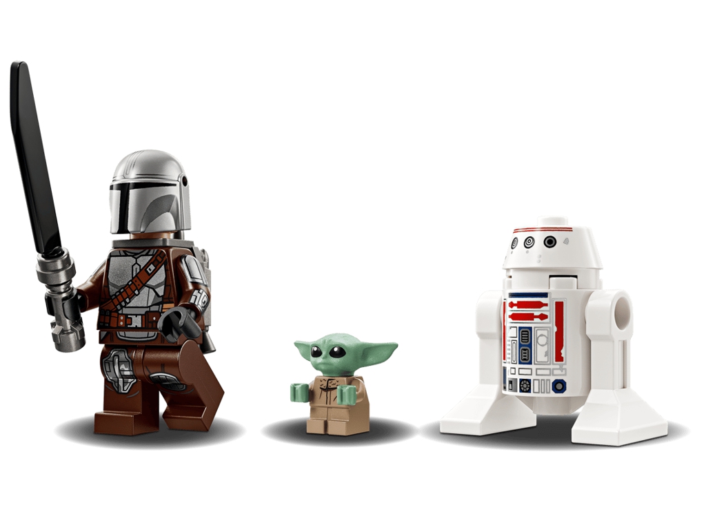 Конструктор LEGO Star Wars Зоряний винищувач N-1 Мандо й Ґроґу, 92 деталі