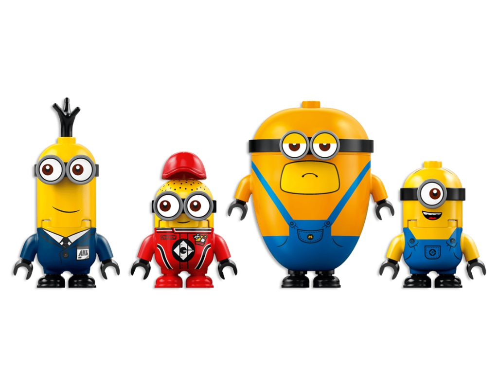 Конструктор LEGO Despicable Me Посіпаки й банановий автомобіль, 136 деталей