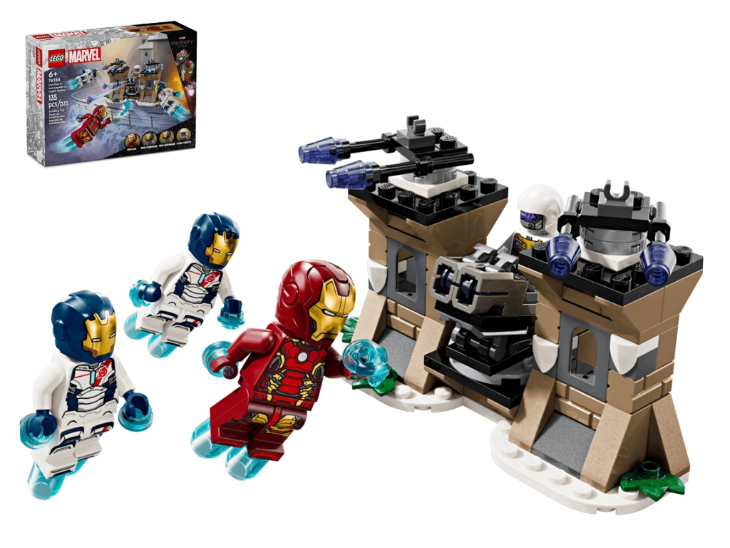 Конструктор LEGO Marvel Залізна Людина і Залізний легіон проти солдата Гідри, 135 деталей