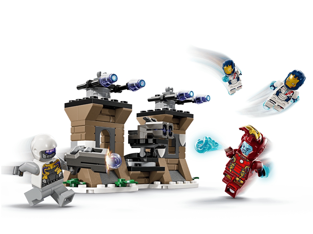 Конструктор LEGO Marvel Залізна Людина і Залізний легіон проти солдата Гідри, 135 деталей