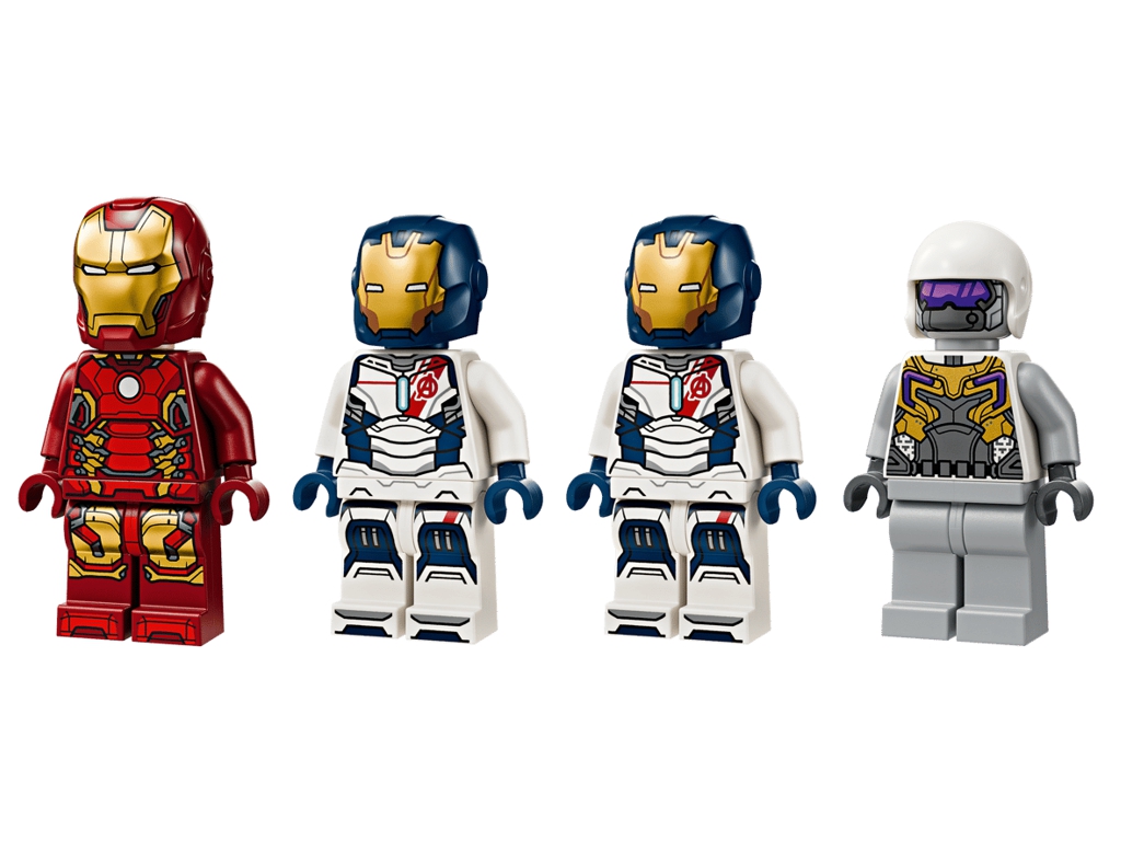 Конструктор LEGO Marvel Залізна Людина і Залізний легіон проти солдата Гідри, 135 деталей