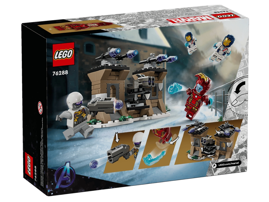 Конструктор LEGO Marvel Залізна Людина і Залізний легіон проти солдата Гідри, 135 деталей