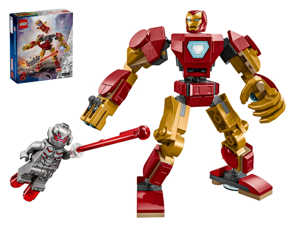 Конструктор LEGO Marvel Робот Залізної Людини проти Альтрона, 101 деталь