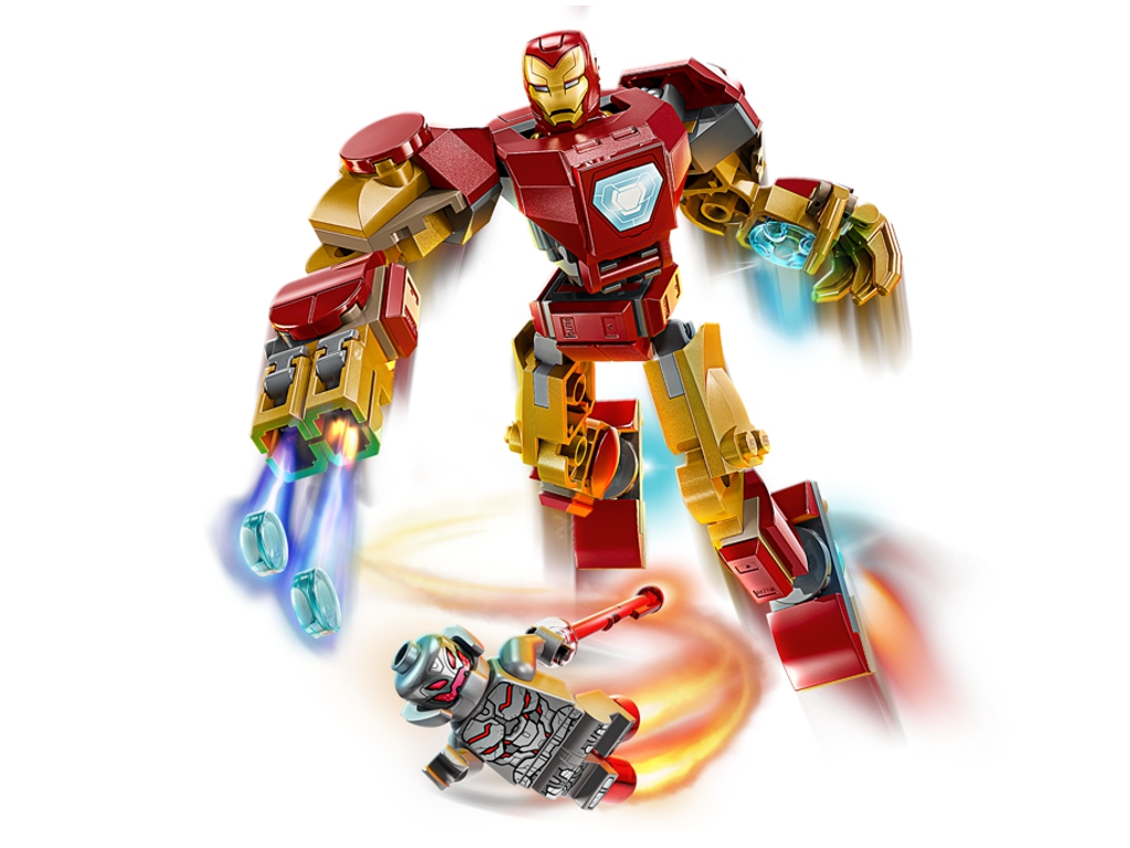 Конструктор LEGO Marvel Робот Залізної Людини проти Альтрона, 101 деталь