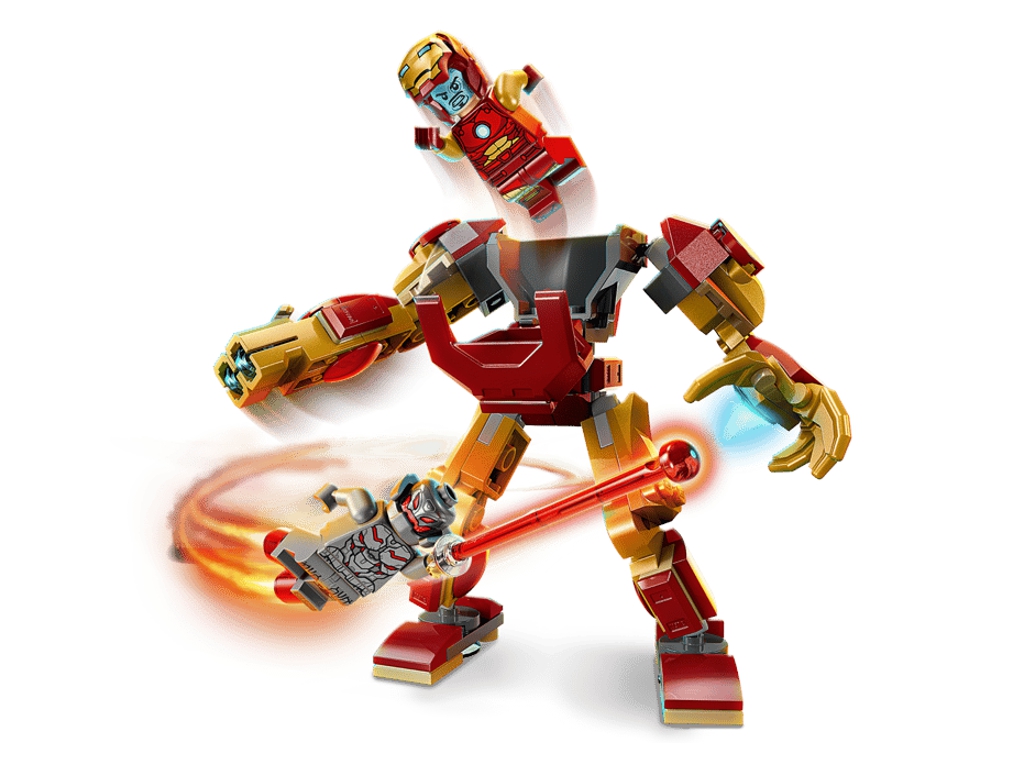 Конструктор LEGO Marvel Робот Залізної Людини проти Альтрона, 101 деталь