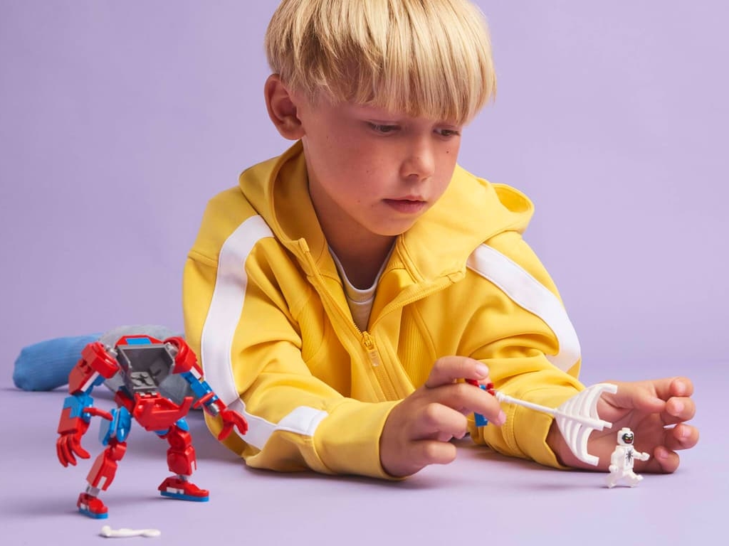 Конструктор Робот Людини Павука проти Анти-Венома 107 деталей, LEGO Super Heroes 17811