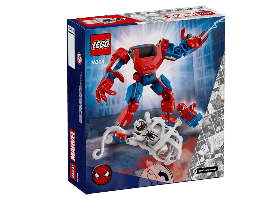 Конструктор Робот Людини Павука проти Анти-Венома 107 деталей, LEGO Super Heroes 17811