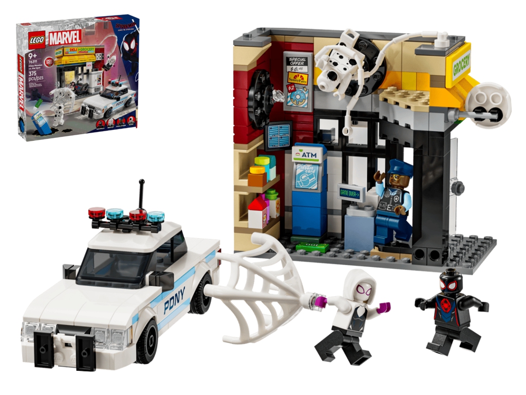 Конструктор LEGO Marvel Человек-паук: Майлз Моралес против Пятна, 375 деталей