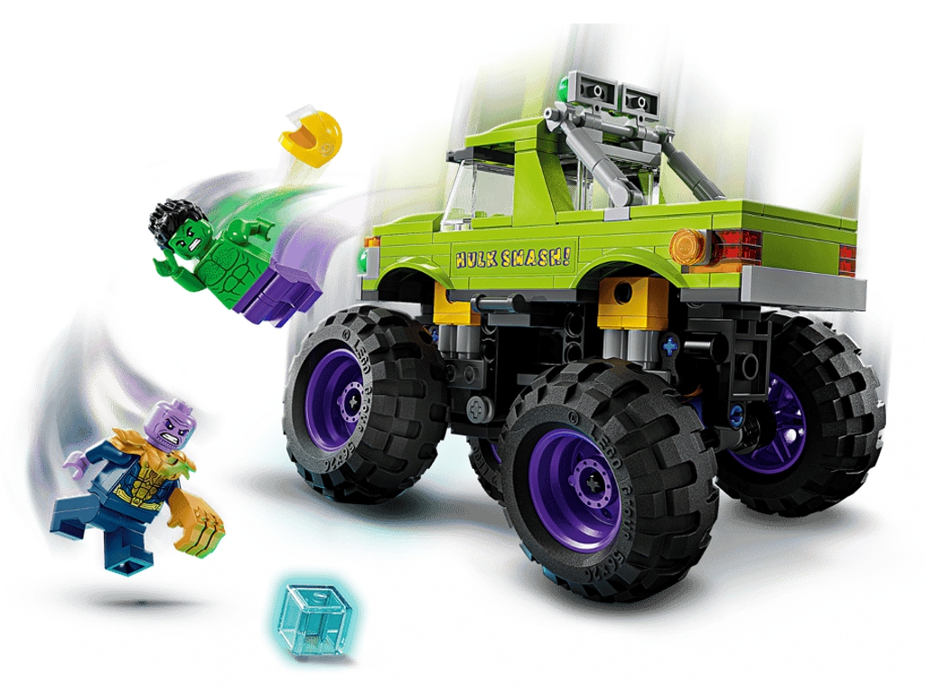 Конструктор LEGO Marvel Super Heroes Вантажівка Халка проти Таноса, 229 деталей