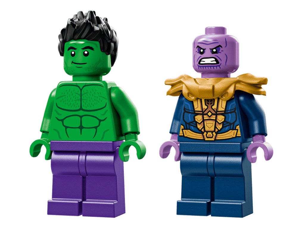 Конструктор LEGO Marvel Super Heroes Вантажівка Халка проти Таноса, 229 деталей