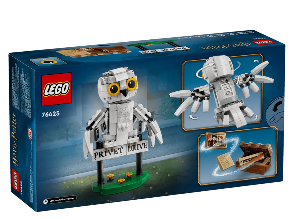 Конструктор LEGO Harry Potter Гедвіґа на Тисовій вулиці, 337 деталей