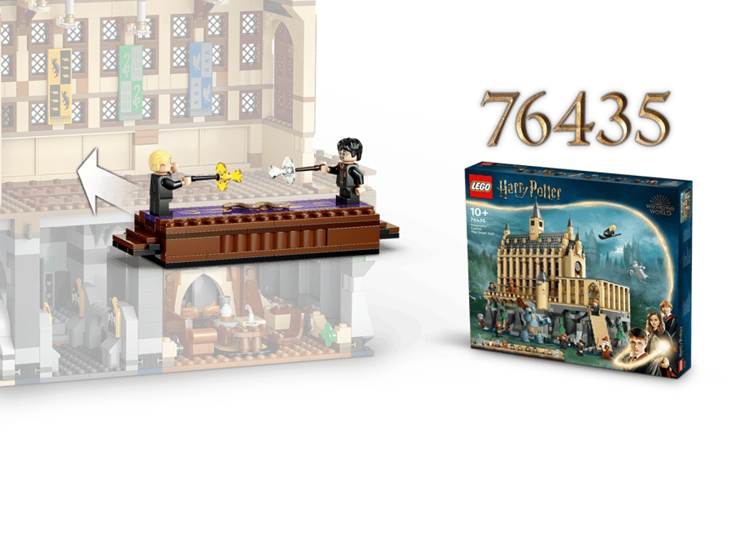 Конструктор LEGO Harry Potter Замок Хогвартс: Дуэльный клуб, 158 деталей