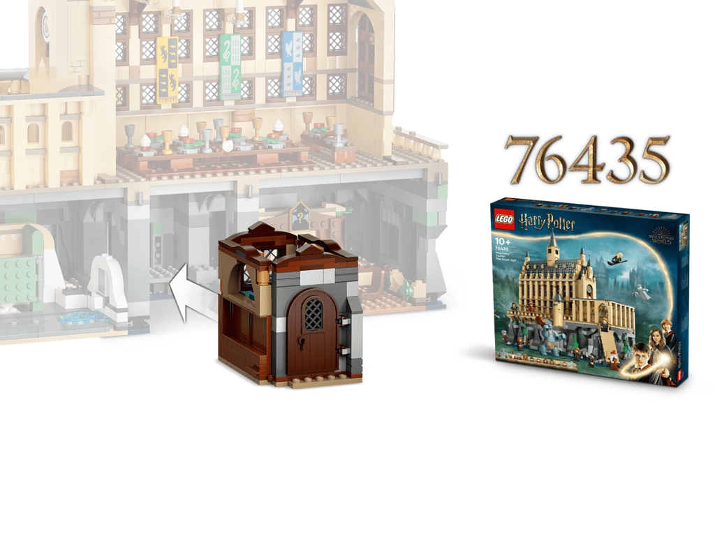 Конструктор LEGO Harry Potter Замок Гоґвортс: Урок чарів, 204 деталі