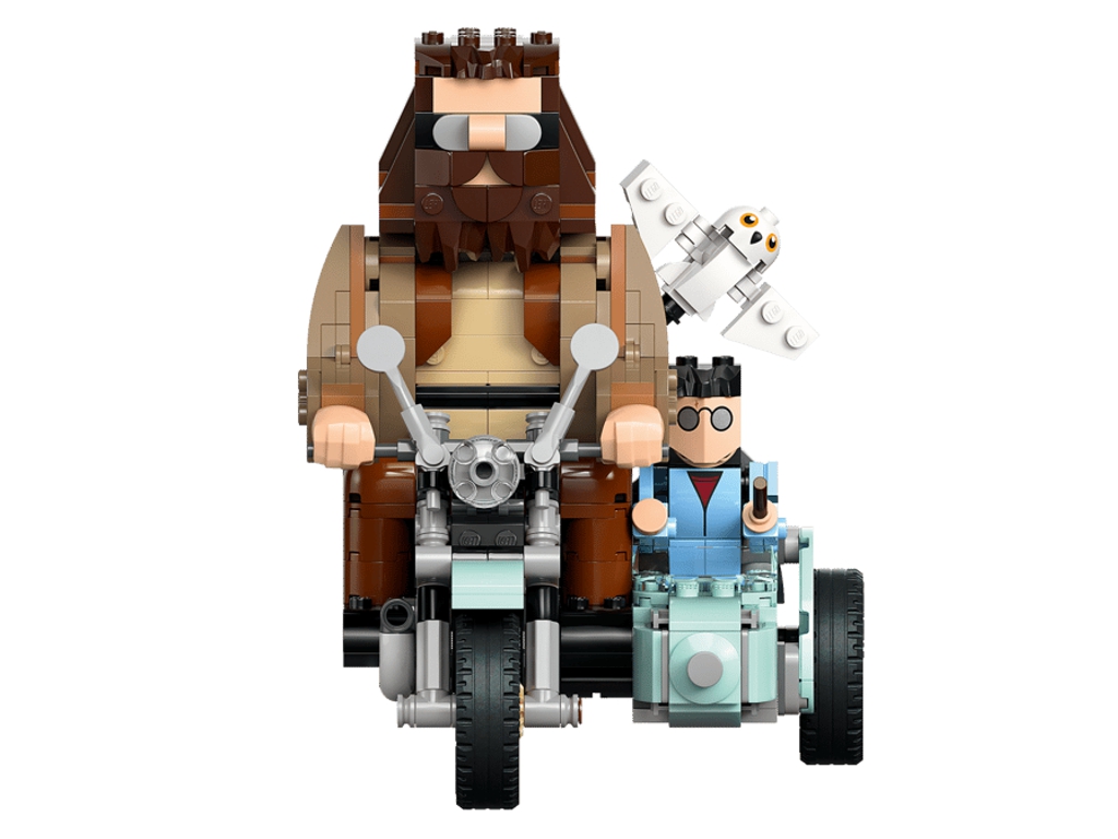 Конструктор LEGO Harry Potter Поездка Хагрида и Гарри на мотоцикле, 617 деталей