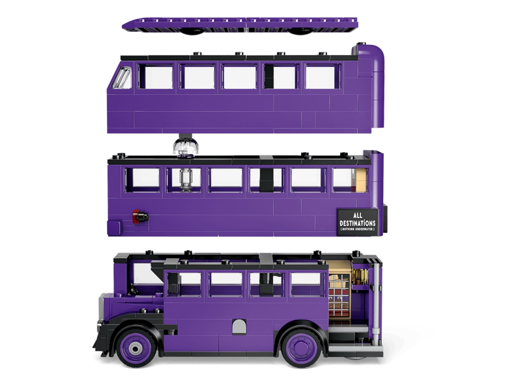 Конструктор LEGO Harry Potter Приключения на Рыцарском автобусе, 499 деталей