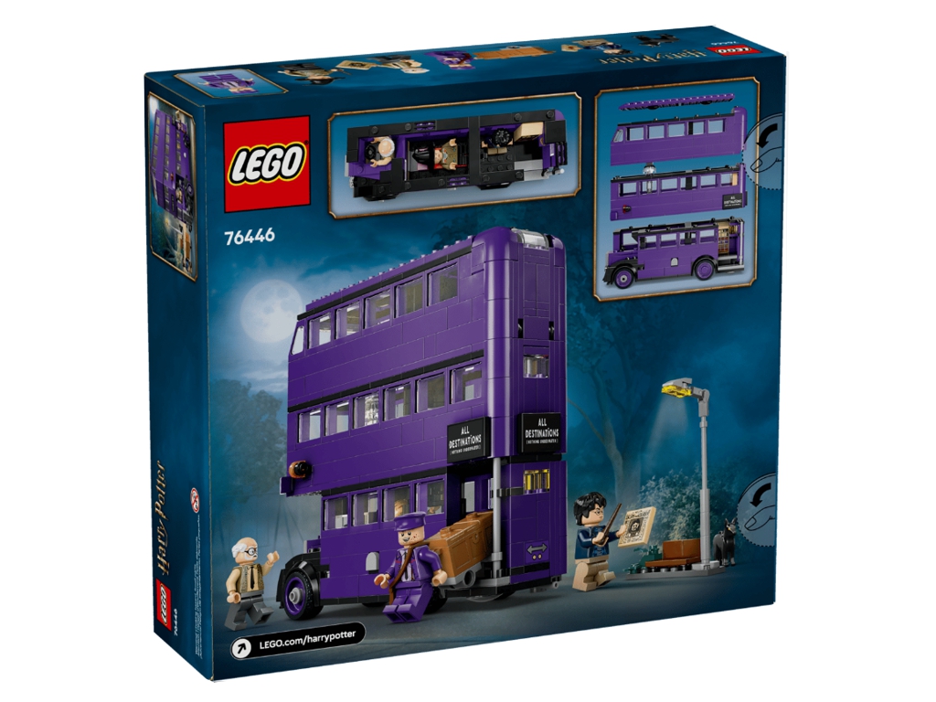 Конструктор LEGO Harry Potter Приключения на Рыцарском автобусе, 499 деталей