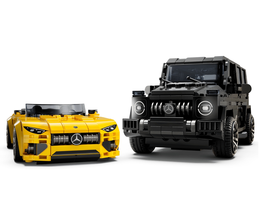 Конструктор LEGO Speed Champions Mercedes-AMG G 63 і Mercedes-AMG SL 63, 808 деталей