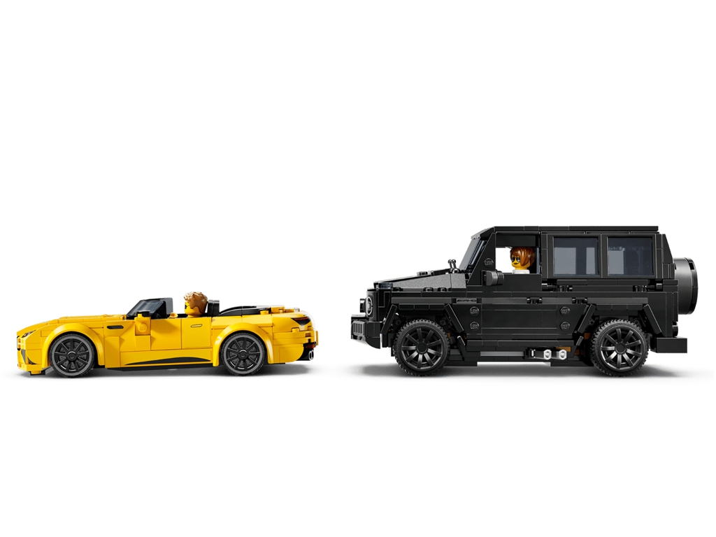 Конструктор LEGO Speed Champions Mercedes-AMG G 63 і Mercedes-AMG SL 63, 808 деталей