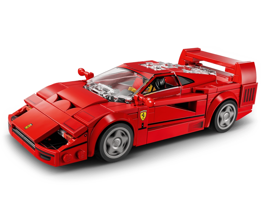 Конструктор LEGO Speed Champions Суперкар Ferrari F40, 318 деталей