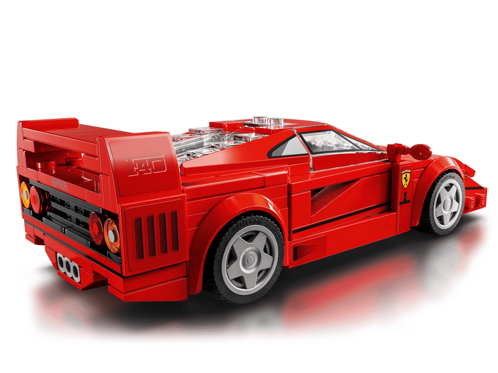 Конструктор LEGO Speed Champions Суперкар Ferrari F40, 318 деталей
