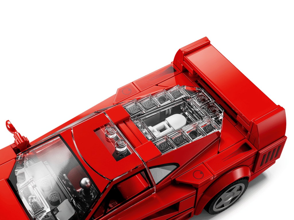 Конструктор LEGO Speed Champions Суперкар Ferrari F40, 318 деталей