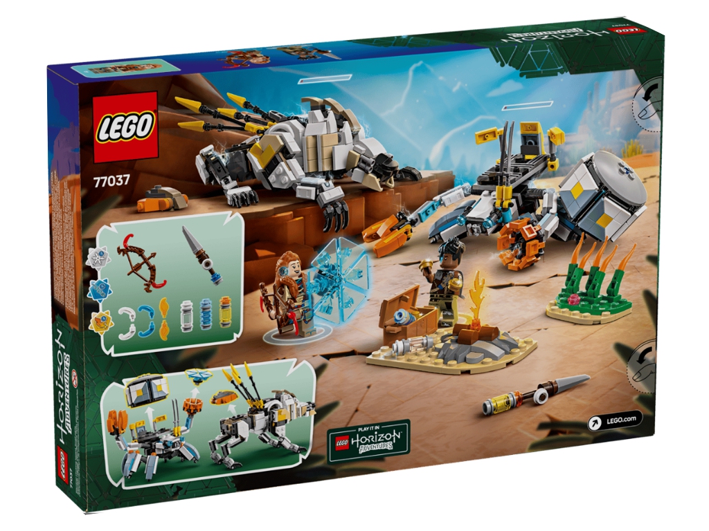 Конструктор LEGO Horizon Adventures Aloy і Varl проти Shell-Walker і Sawtooth, 768 деталей