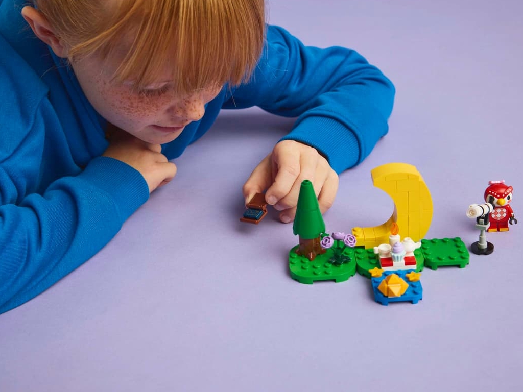Конструктор LEGO Animal Crossing Наблюдение за звездами из Celeste, 78 деталей