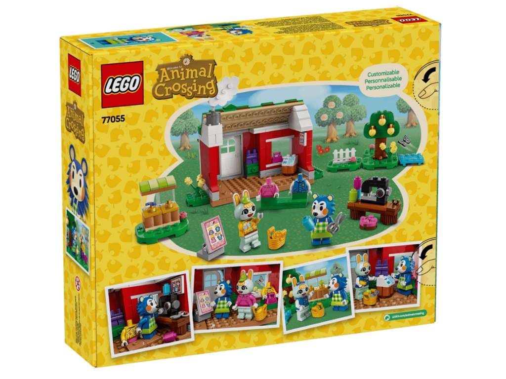 Конструктор LEGO Animal Crossing Магазин одежды Able Sisters, 322 детали