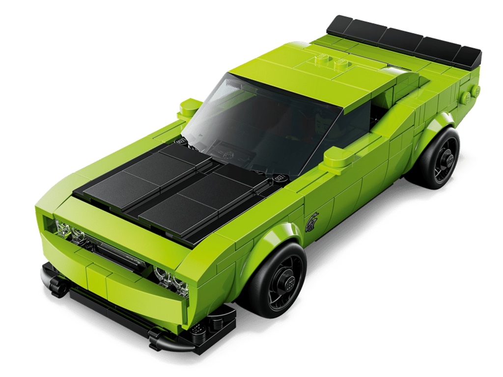 Конструктор LEGO Speed Champions Dodge Challenger SRT Hellcat, 390 деталей