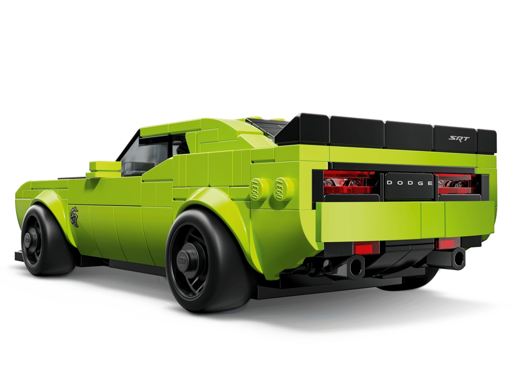 Конструктор LEGO Speed Champions Dodge Challenger SRT Hellcat, 390 деталей