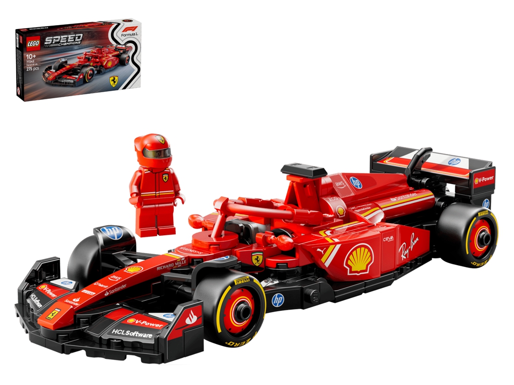 Конструктор LEGO Speed Champions Автомобіль для перегонів F1 Ferrari SF-24, 275 деталей