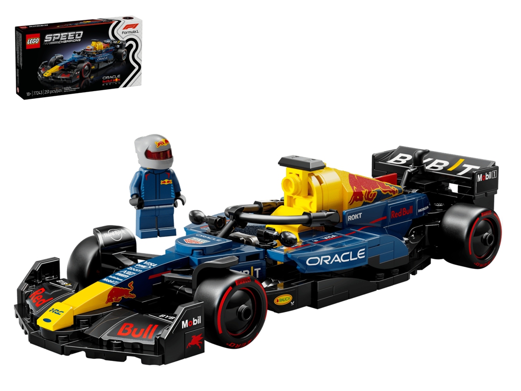 Конструктор Speed Champions Автомобіль для перегонів F1 Oracle Red Bull Racing RB20, 251 деталь