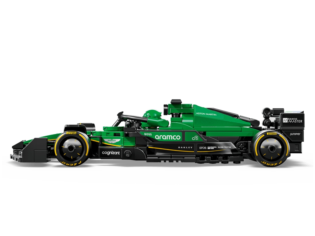 Конструктор LEGO Speed Champions Гоночний автомобіль Aston Martin Aramco F1 AMR24, 269 деталей