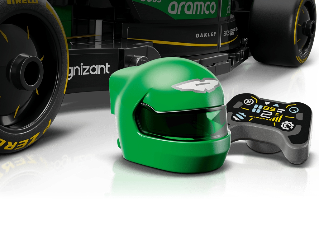 Конструктор LEGO Speed Champions Гоночний автомобіль Aston Martin Aramco F1 AMR24, 269 деталей