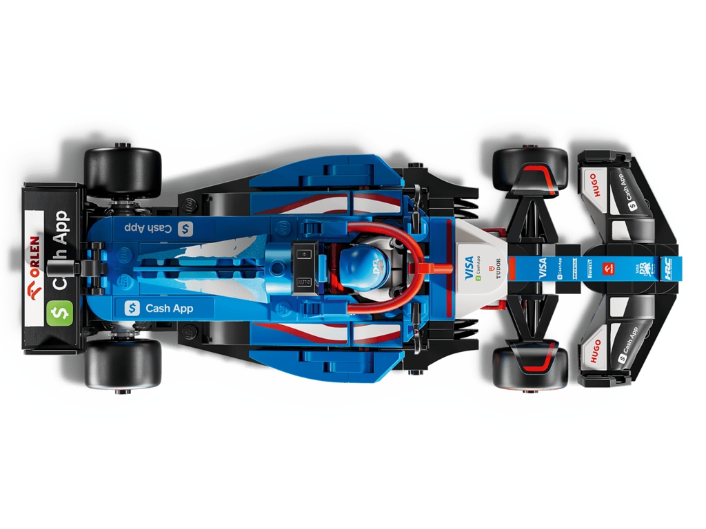 Конструктор LEGO Speed Champions Visa Cash App RB VCARB 01 F1 Race Car, 248 деталей