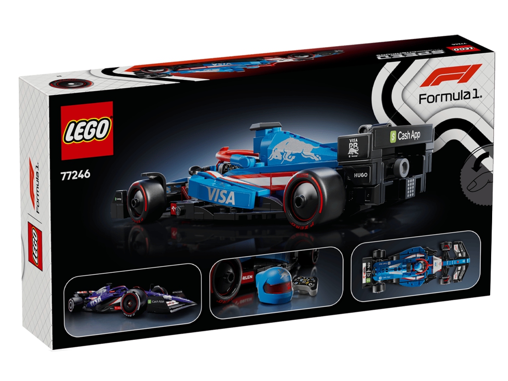 Конструктор LEGO Speed Champions Visa Cash App RB VCARB 01 F1 Race Car, 248 деталей