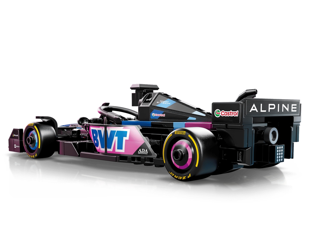 Конструктор LEGO Speed Champions Гоночный автомобиль BWT Alpine F1 Team A524, 258 деталей