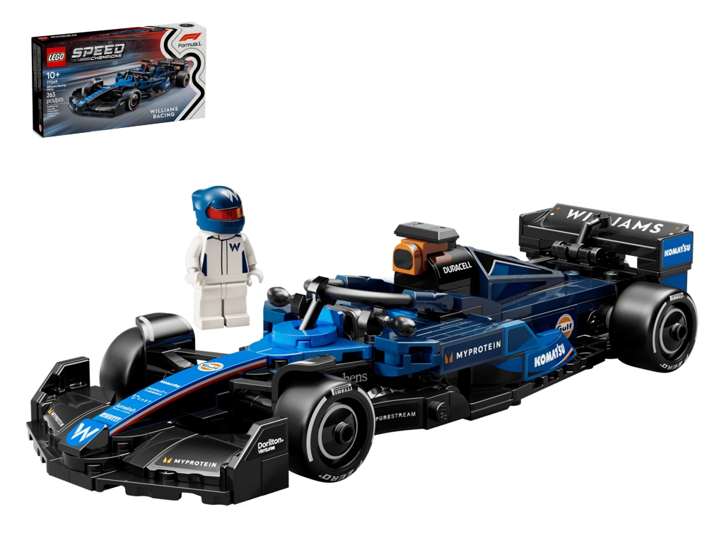 Конструктор LEGO Speed Champions Автомобиль для гонки F1 Williams Racing FW46, 263 детали