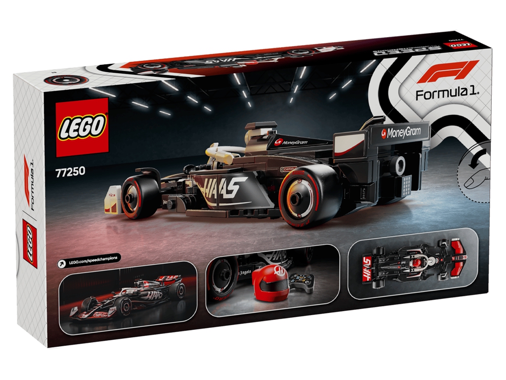 Конструктор LEGO Speed Champions MoneyGram Haas F1 Team VF-24 Race Car, 242 детали