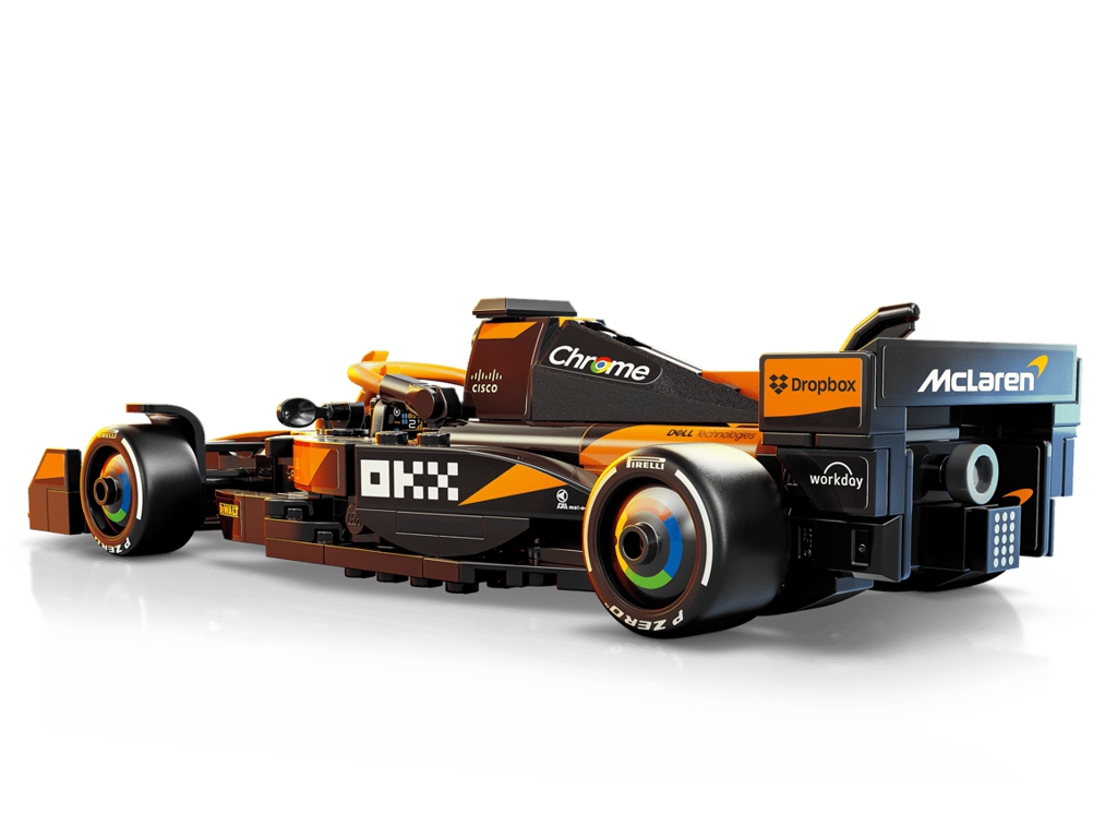 Конструктор LEGO Speed Champions Автомобиль для гонки McLaren F1 Team MCL38, 269 деталей