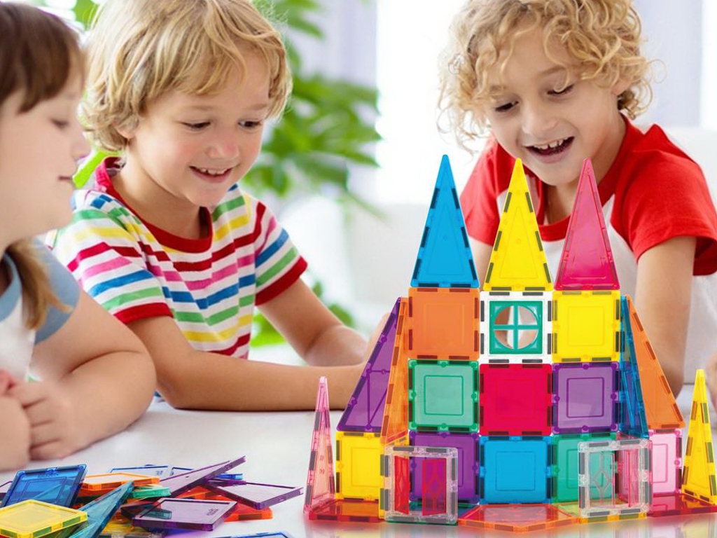 Магнитный конструктор PicassoTiles Magnetic Building Blocks, 36 деталей