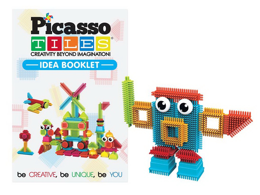Конструктор PicassoTiles Hedgehog Building Blocks Set, 112 деталей