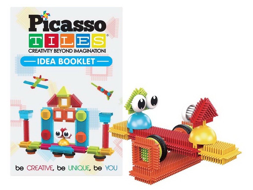 Конструктор PicassoTiles Hedgehog Building Blocks Set, 41 деталь