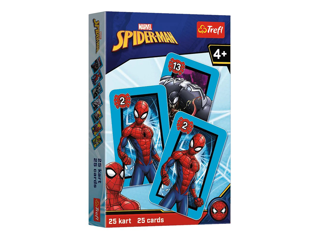 Игральные карты 25 карт, Спайдермэн, Trefl