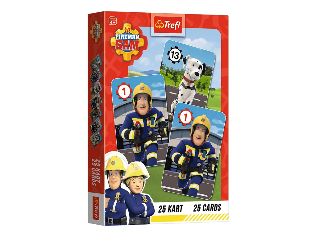 Игральные карты 25 карт, Пожарный Сэм 2, Trefl