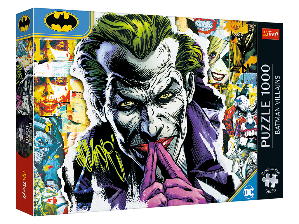 Пазл Trefl DC Comics Джокер, 1000 деталей