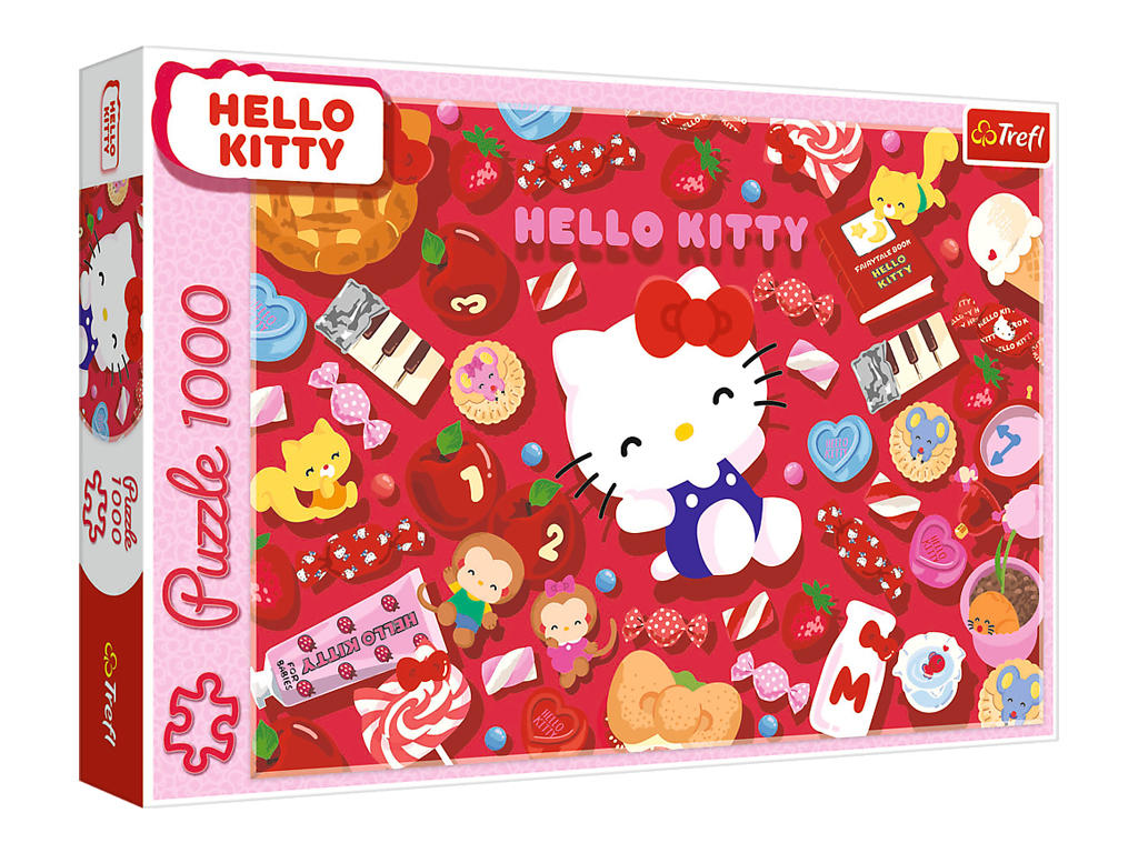 Пазл Trefl Hello Kitty Привет Китти, 1000 деталей