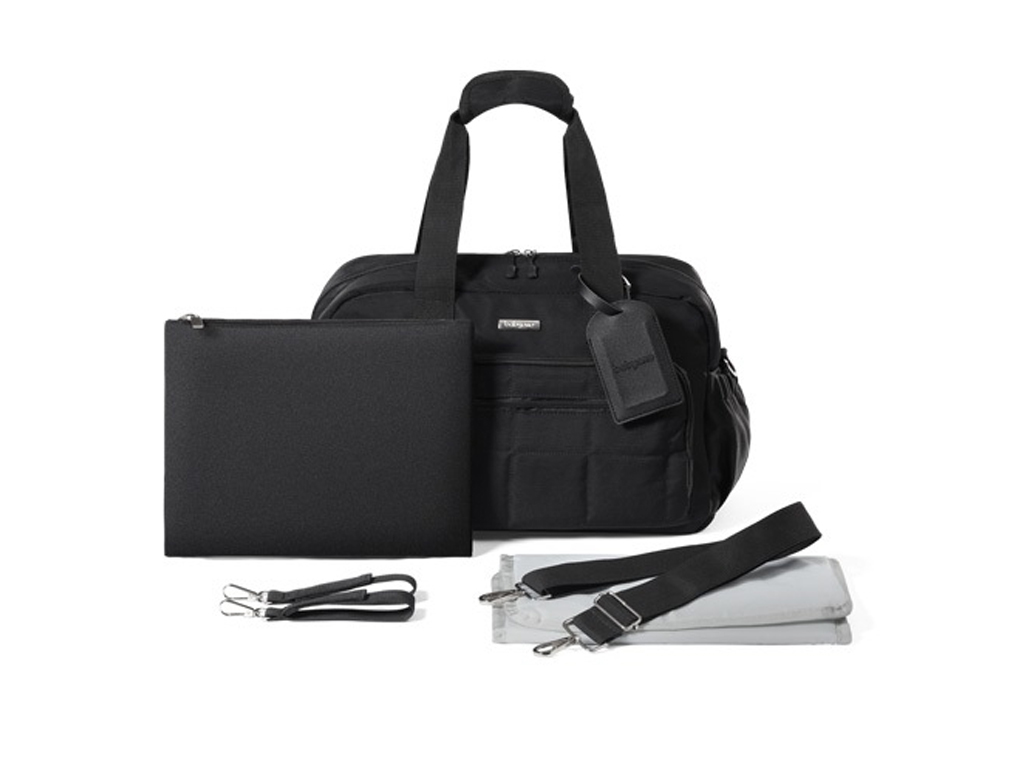 Сумка для мам для прогулочной коляски ACTIVE черного цвета 40x20x25 см, Babyono 1650/01