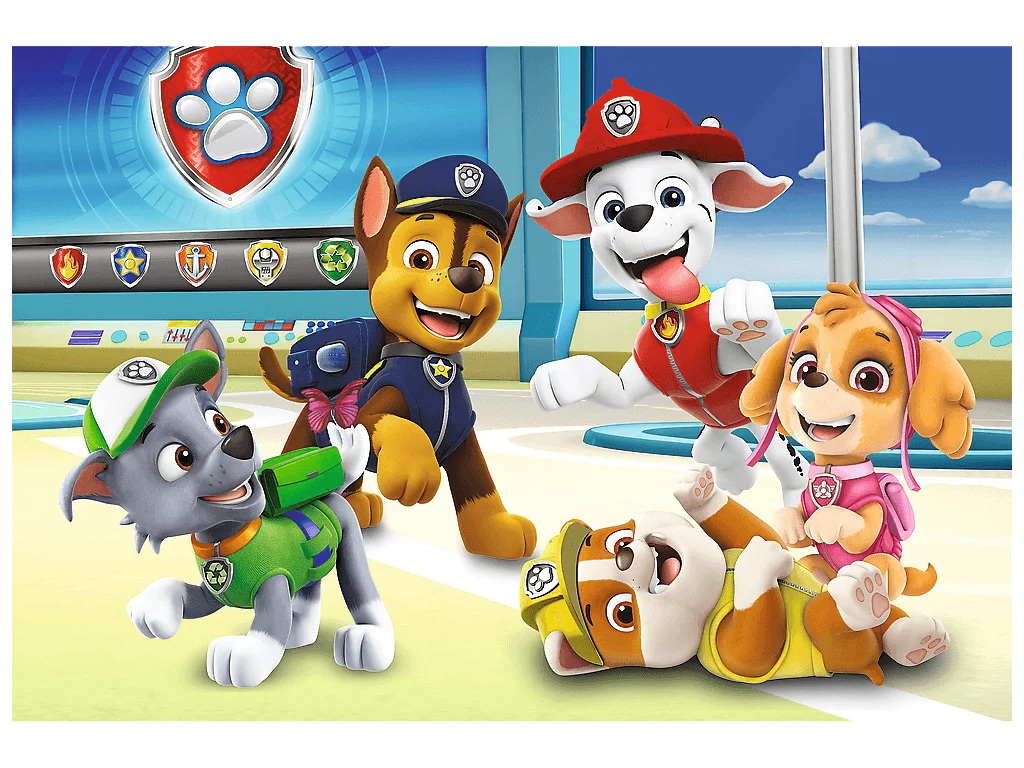 Пазл Trefl Paw Patrol В мире щенков, 60 деталей